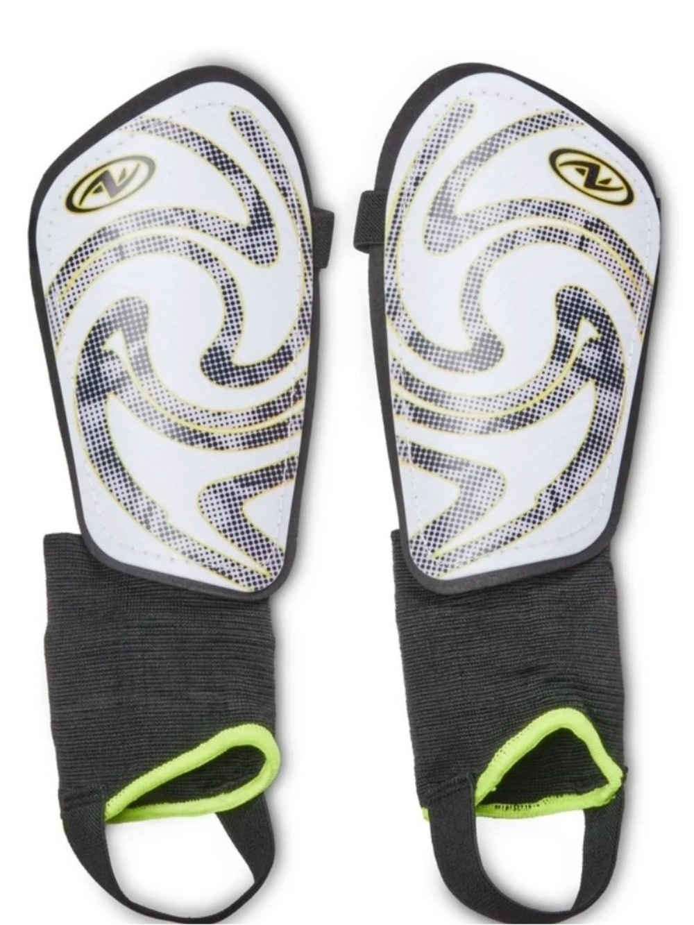 Youth Soccer Shin Guards with Ankle Sleeves